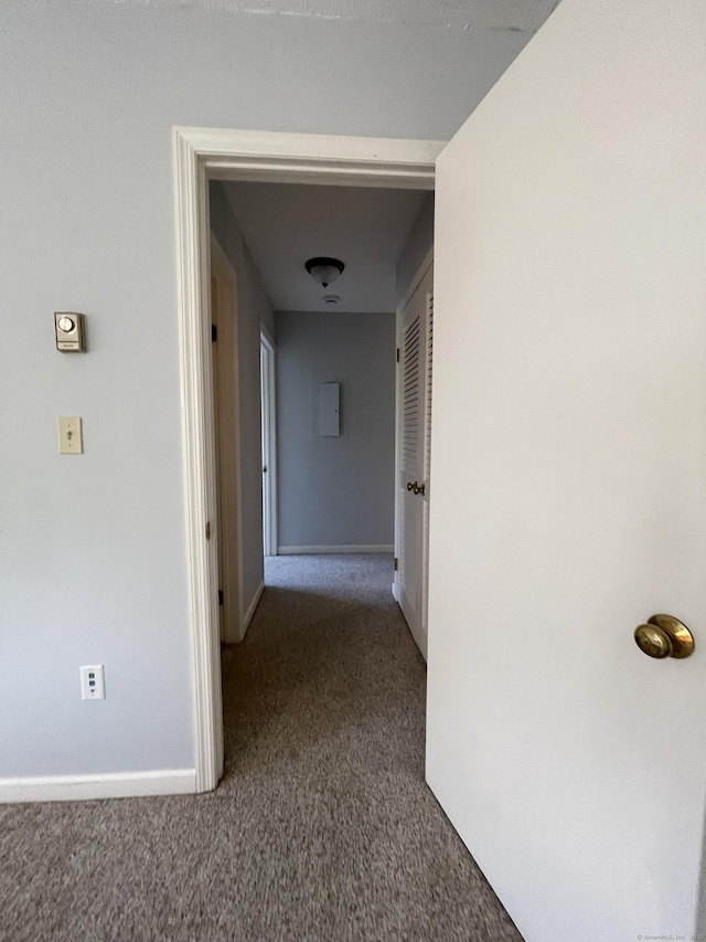 782 Oronoke Rd Apt 33, Waterbury, CT 06708 - hall with carpet and baseboards