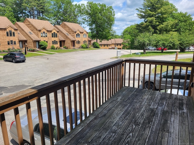 44 Tolland Ave Apt 54, Stafford, CT 06076 - deck with a residential view