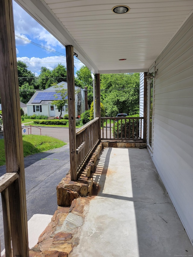 26 King St, Shelton, CT 06484 - view of covered porch