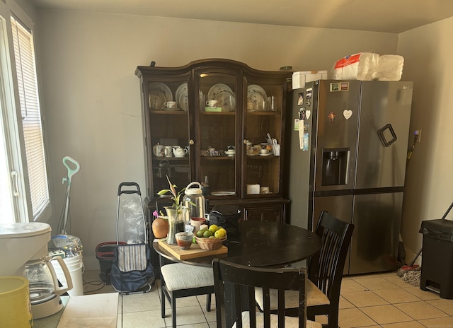 52 Platt St, Bridgeport, CT 06606 - dining area featuring light tile patterned floors