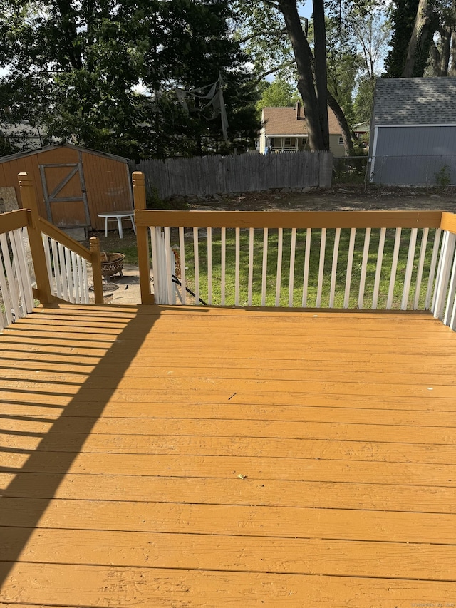 52 Platt St, Bridgeport, CT 06606 - view of wooden deck