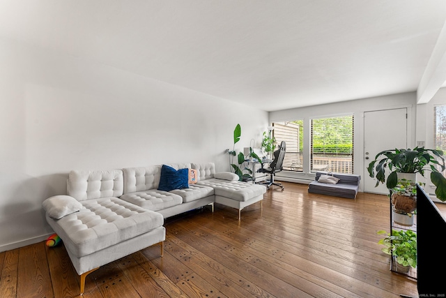 3 Clemens Ct Unit 3, Rocky Hill, CT 06067 - living area with hardwood / wood-style floors