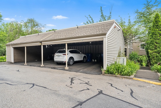 3 Clemens Ct Unit 3, Rocky Hill, CT 06067 - view of covered parking lot