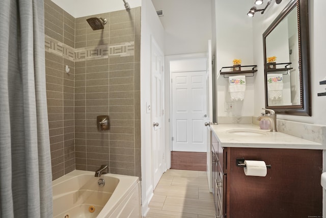 8 Palmer Ln, Oxford, CT 06478 - full bath with a combined bath / shower with jetted tub and vanity
