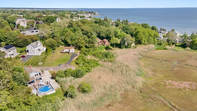 49 Economy Dr, Westbrook, CT 06498 - drone / aerial view of a large body of water and a pool area