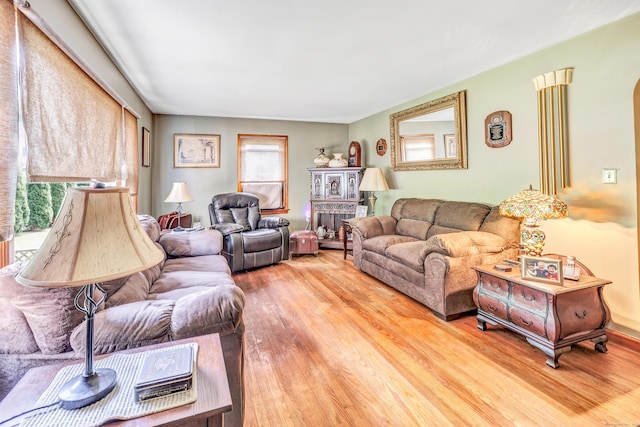 103 Mount Pleasant St, Derby, CT 06418 - living room with wood finished floors