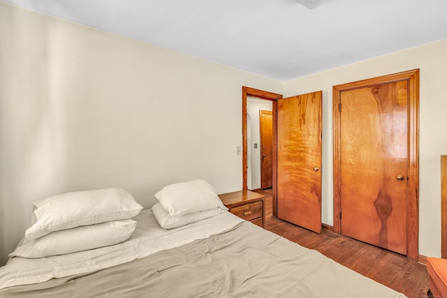 103 Mount Pleasant St, Derby, CT 06418 - bedroom featuring wood finished floors and a closet