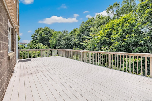 103 Mount Pleasant St, Derby, CT 06418 - view of wooden terrace