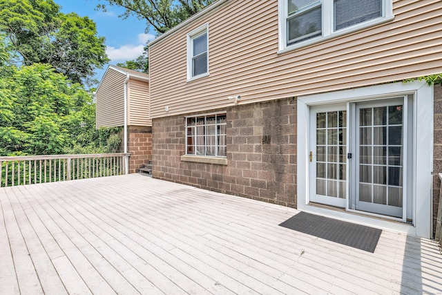 103 Mount Pleasant St, Derby, CT 06418 - view of deck