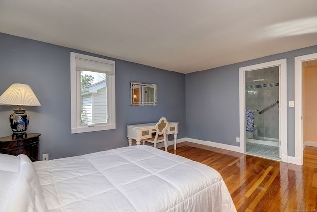 660 Ocean Ave, West Haven, CT 06516 - bedroom with wood finished floors and ensuite bathroom