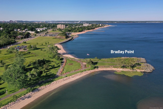 660 Ocean Ave, West Haven, CT 06516 - aerial overview of property's location with a nearby body of water