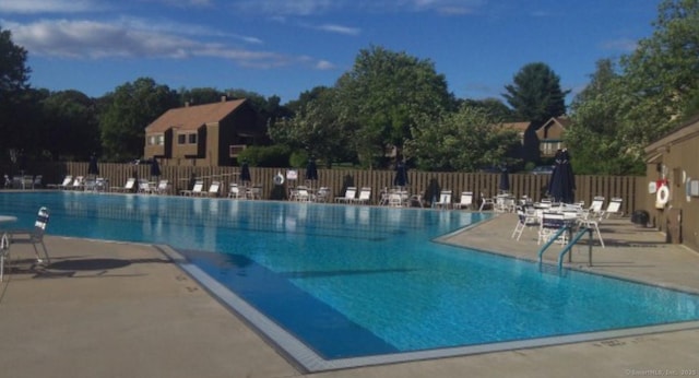 156 Apache Ln Unit A, Stratford, CT 06614 - community pool with a patio