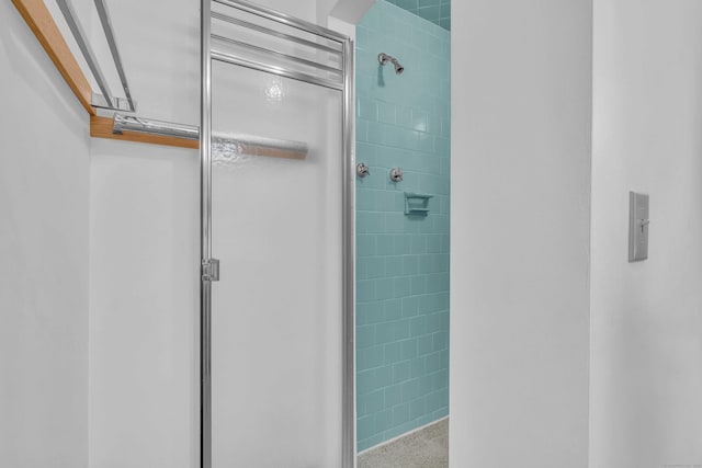 566 Beach Pond Rd, Voluntown, CT 06384 - full bath with a shower stall