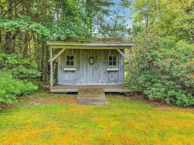 566 Beach Pond Rd, Voluntown, CT 06384 - view of shed