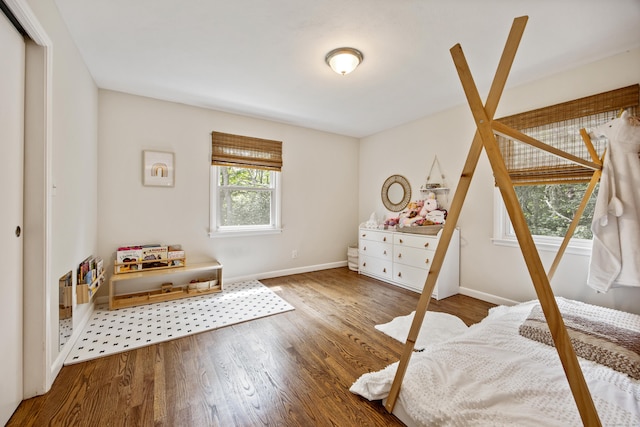 126 Newfield St, Middletown, CT 06457 - bedroom with wood finished floors and baseboards