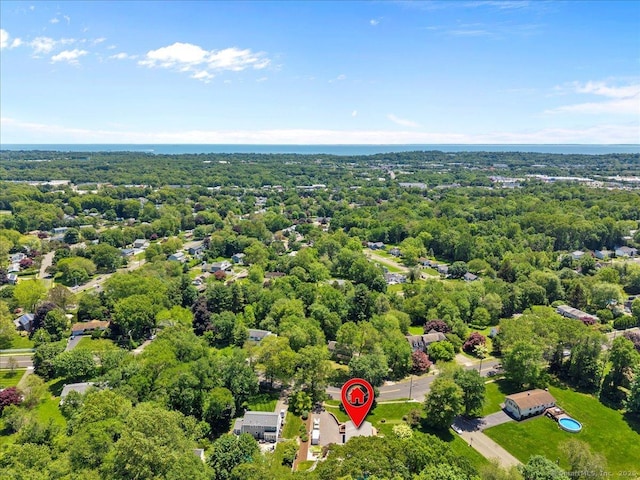 452 Burnt Plains Rd, Milford, CT 06461 - drone / aerial view of a heavily wooded area