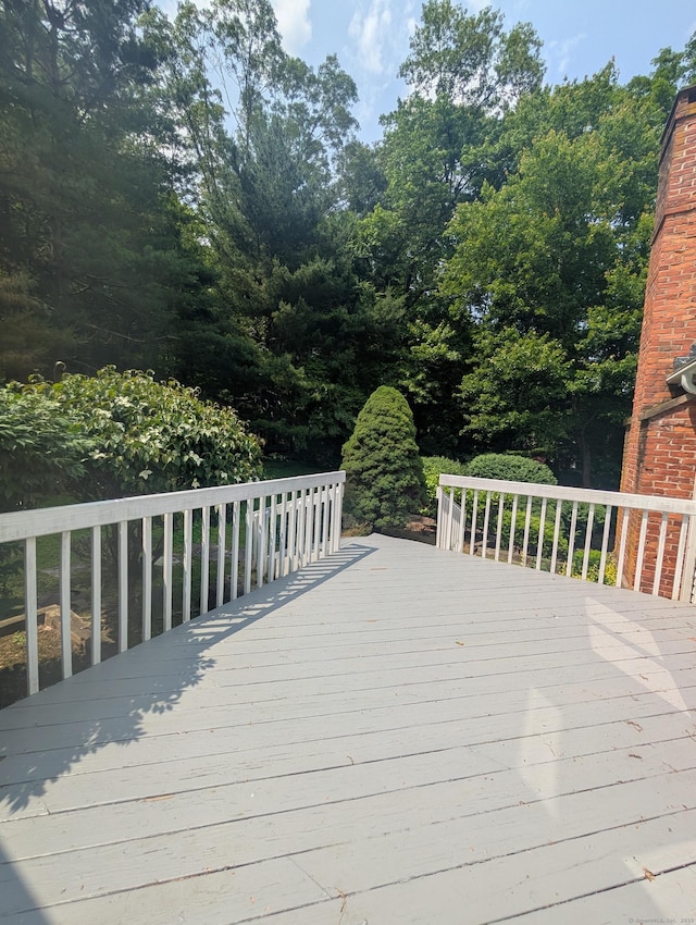 1060 Still Hill Rd, Hamden, CT 06518 - view of wooden terrace