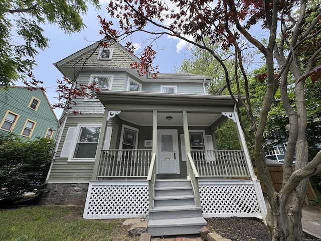14 Warrenton Ave, Hartford, CT 06105 - view of front facade with covered porch