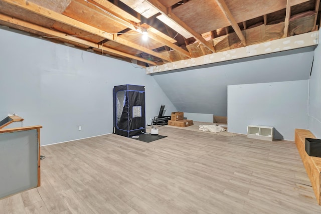 196 New Haven Ave Unit 322, Derby, CT 06418 - basement with wood finished floors