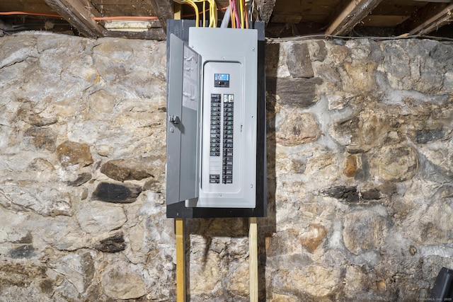 123 Lower Rd, North Canaan, CT 06024 - basement view of electric panel
