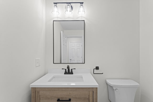 107 Greens Loop, Cheshire, CT 06410 - half bathroom featuring vanity and toilet