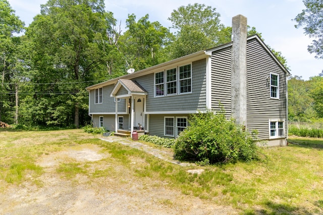 36 Harris Road Ext, Salem, CT 06420 - bi-level home featuring a chimney