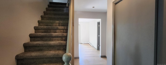 552 Squaw Rock Rd, Plainfield, CT 06354 - stairs featuring wood finished floors