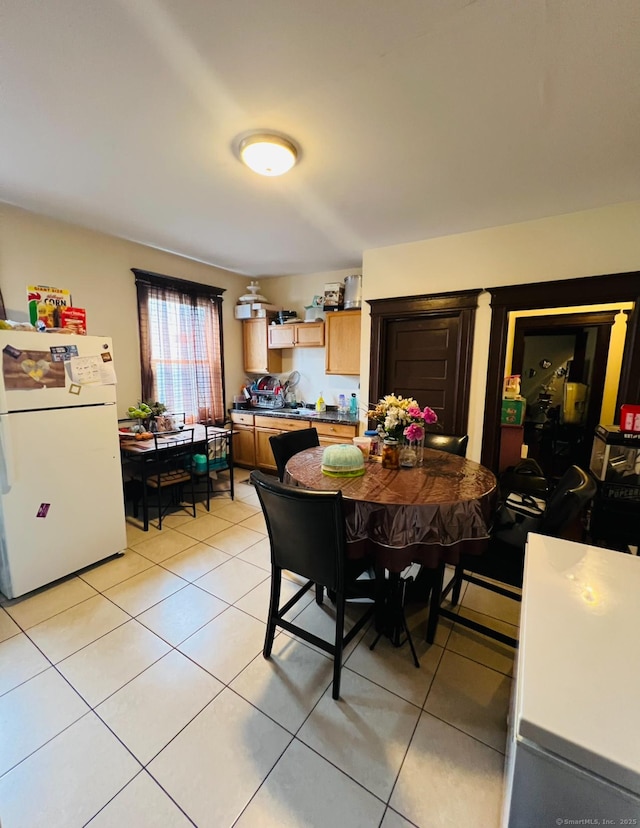 10 Burton St, Hartford, CT 06154 - dining area featuring light tile patterned flooring