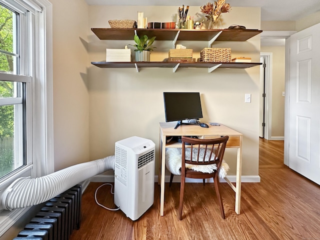 276 Boston Post Rd, East Lyme, CT 06333 - office featuring wood finished floors and baseboards