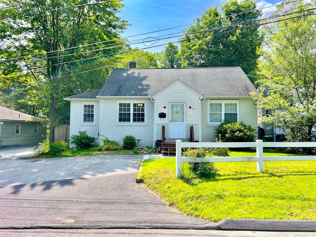55 Lancaster St, Watertown, CT 06779 - view of front of home featuring stucco siding and a shingled roof
