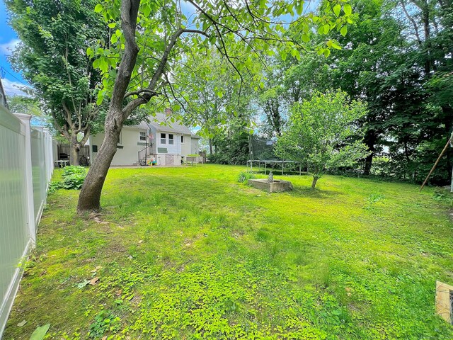 55 Lancaster St, Watertown, CT 06779 - view of yard with a trampoline
