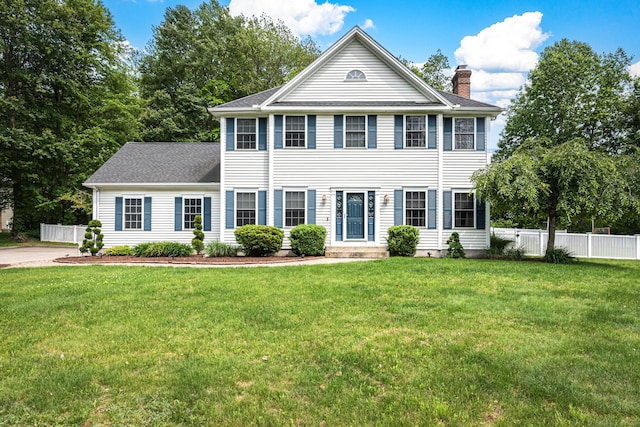 59 Woodbine Rd, Colchester, CT 06415 - colonial home featuring a chimney