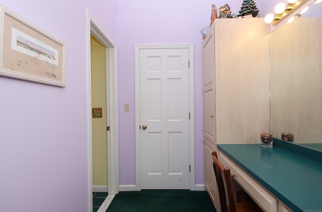 43 Redwood Cir, Shelton, CT 06484 - bathroom with vanity and baseboards