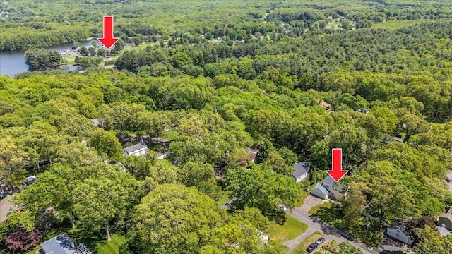 18 Hillcrest Rd, Manchester, CT 06040 - view of property location featuring a forest and a nearby body of water