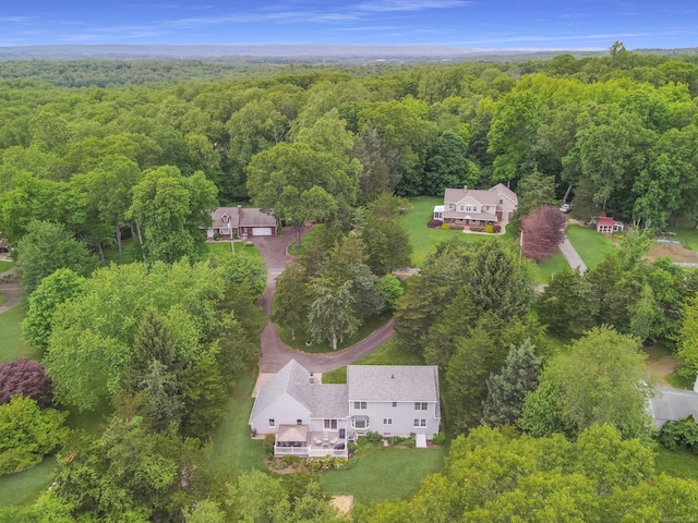 258 New Cheshire Rd, Wallingford, CT 06492 - drone / aerial view of a forest