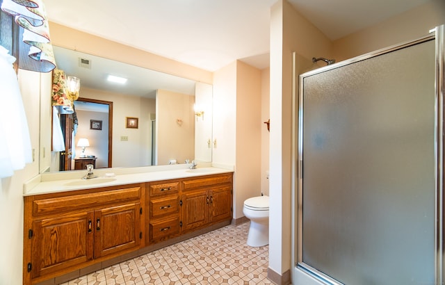 258 New Cheshire Rd, Wallingford, CT 06492 - full bathroom with a shower stall and double vanity