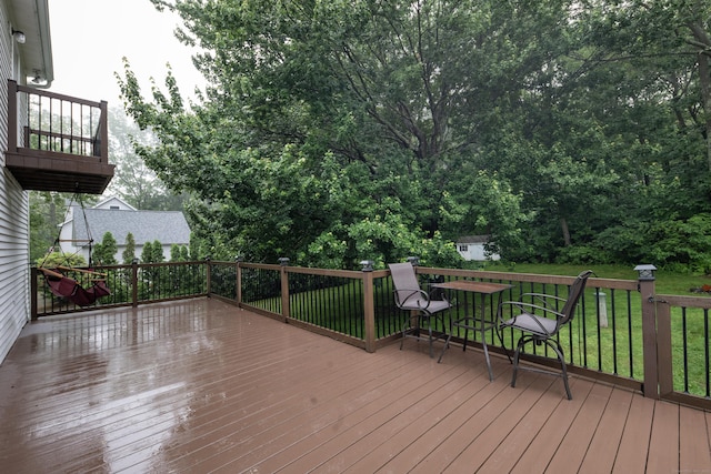44 Richard Ave, Wolcott, CT 06716 - deck with a yard