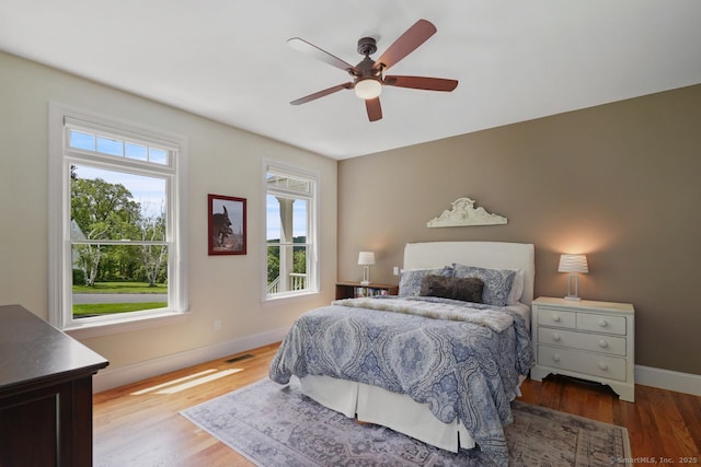 8 Meadowview Dr, Brookfield, CT 06804 - bedroom with wood finished floors and a ceiling fan