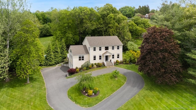 8 Meadowview Dr, Brookfield, CT 06804 - aerial view of property and surrounding area