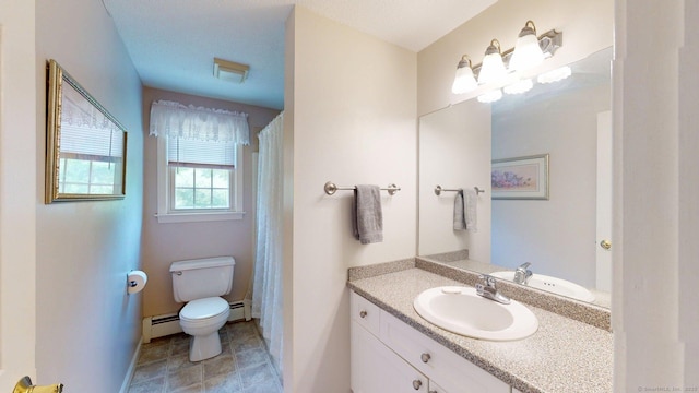 55 Addison Pond Rd Unit 55, Glastonbury, CT 06033 - full bath featuring a baseboard radiator and vanity