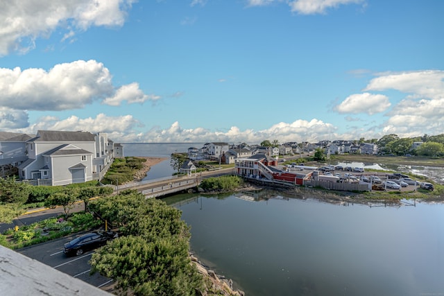 2 Mansfield Grove Rd Apt 374, East Haven, CT 06512 - water view with a boat dock
