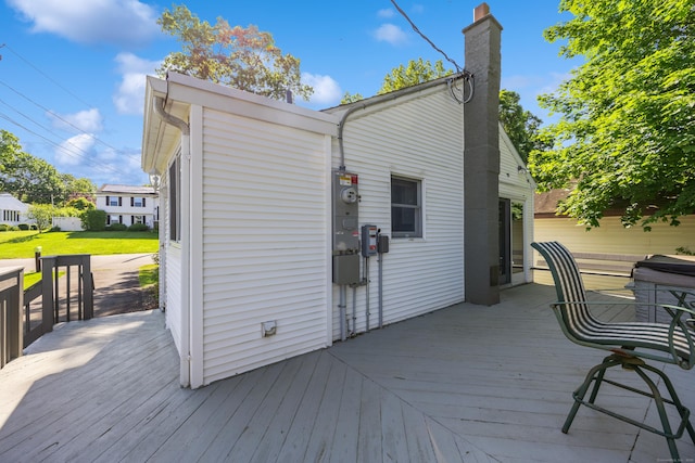 134 Mansfield Grove Rd, East Haven, CT 06512 - view of deck