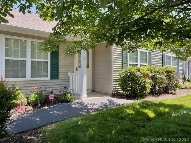 150 Forest Rd Unit 40, Milford, CT 06461 - entrance to property featuring a yard