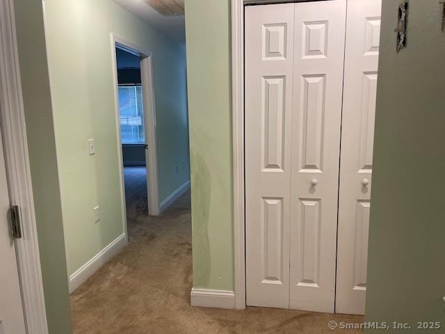 150 Forest Rd Unit 40, Milford, CT 06461 - hall with carpet flooring and baseboards