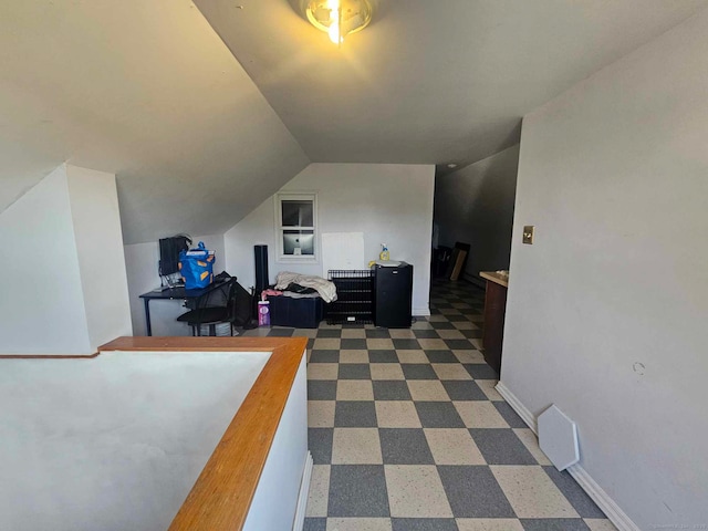 102 Mapleton St, Hartford, CT 06114 - bonus room with tile patterned floors and vaulted ceiling