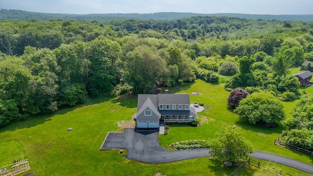 233 Church St, Hebron, CT 06231 - view of subject property featuring a heavily wooded area