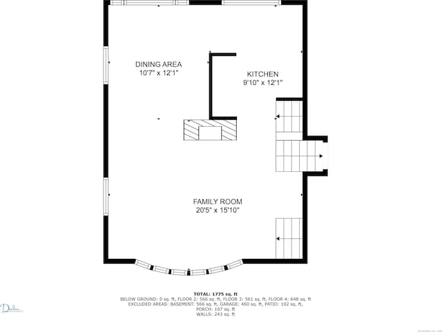 3 Glen Dr, Old Saybrook, CT 06475 - view of home floor plan