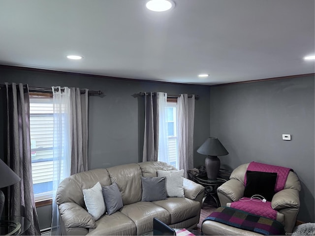 Pine St, Meriden, CT 06450 - living room with plenty of natural light and recessed lighting
