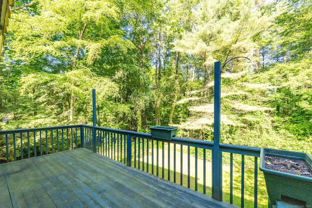 20 Roundhill Rd, Granby, CT 06035 - view of deck