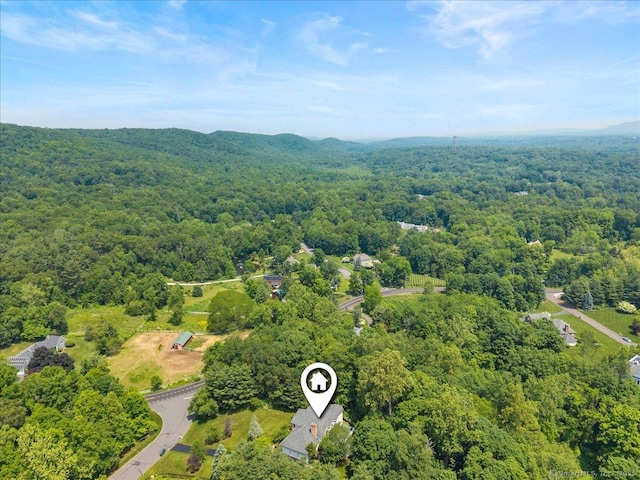 1 Mountaincrest Dr, Cheshire, CT 06410 - drone / aerial view of a forest